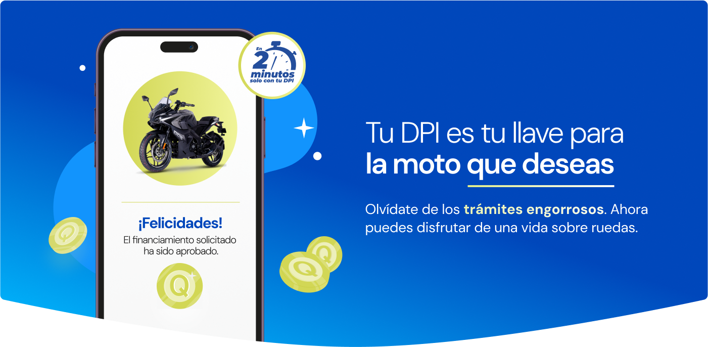 Crédito para moto nueva