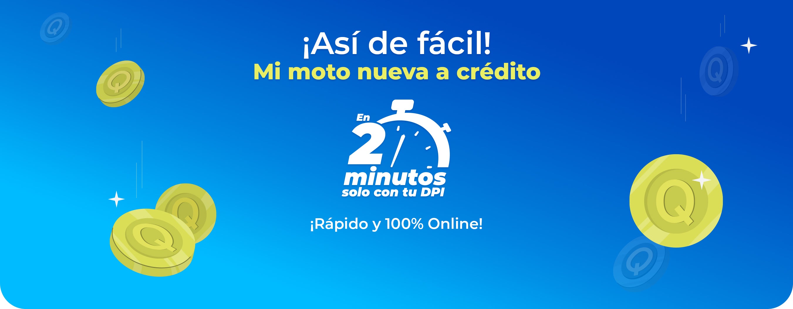 Crédito para moto nueva